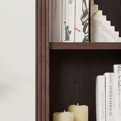 VAUXHILL & CO. Halston Narrow Bookcase, Adjustable Open Shelving Unit(For Parts) - VMInnovations