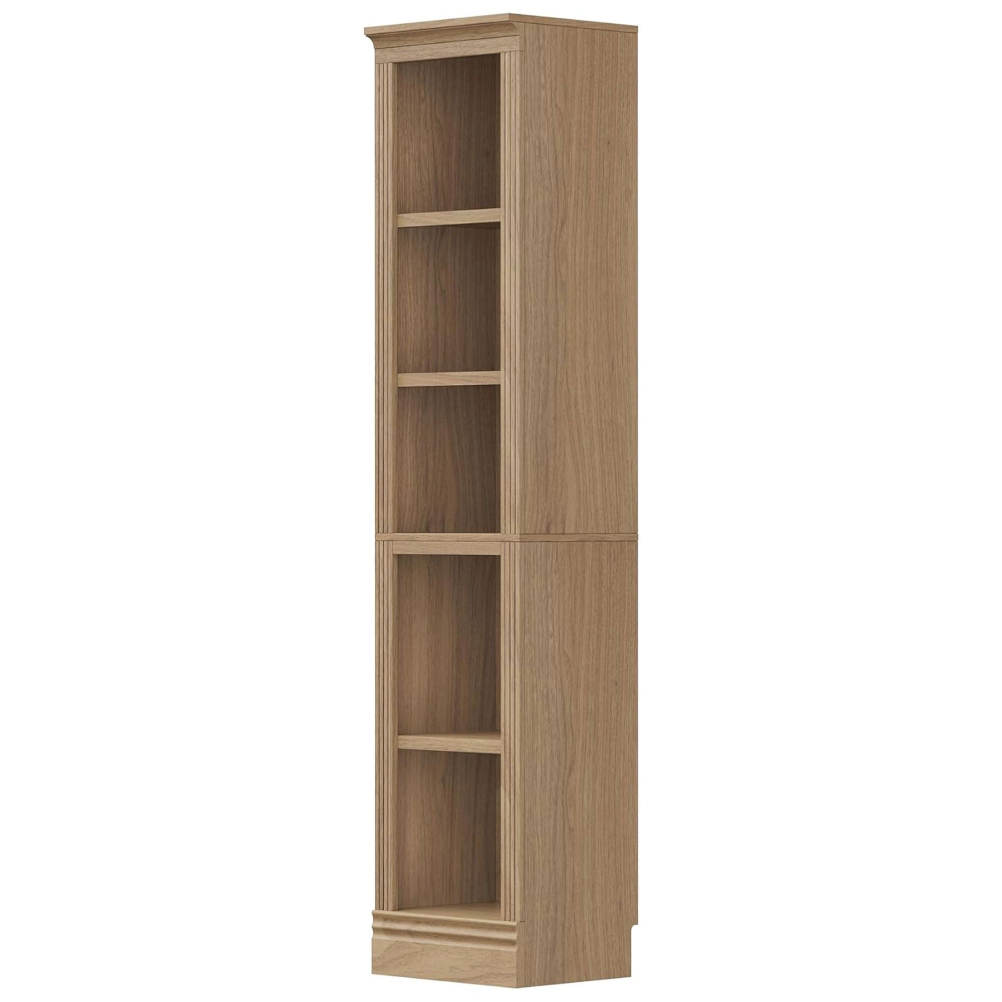 VAUXHILL & CO. Halston Narrow Bookcase, Adjustable Shelving Unit (Open Box)