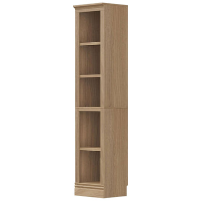 VAUXHILL & CO. Halston Narrow Bookcase, Adjustable Shelving Unit (Open Box)