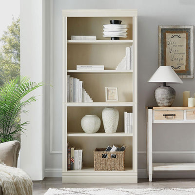 VAUXHILL & CO. Halston Standard Bookcase, Adjustable Shelving Unit (For Parts)