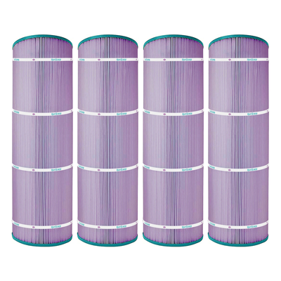 Hurricane 4 Pack HF8417-01P Platinum Purple Pool Filter Cartridge Replacement