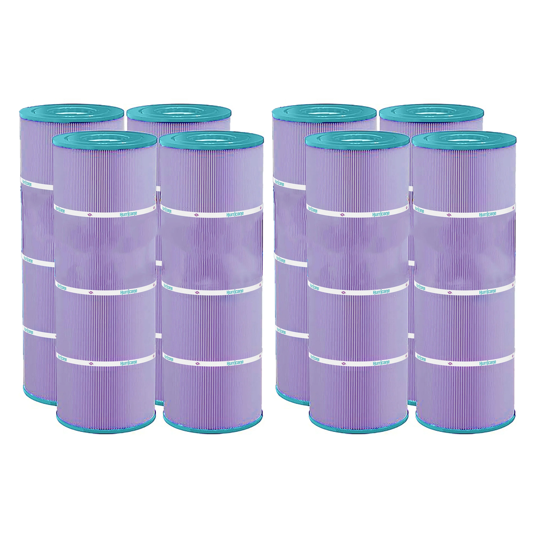 Hurricane 8 Pack HF7483-04P Platinum Purple Pool Filter Cartridge Replacement - VMInnovations