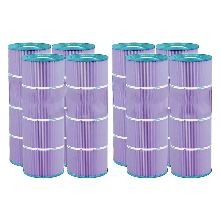Hurricane 8 Pack HF7483-04P Platinum Purple Pool Filter Cartridge Replacement - VMInnovations