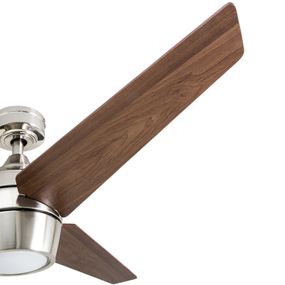 Honeywell Eamon Ceiling Fan, Quiet Motor and Remote Control, 52", Brushed Nickel - VMInnovations