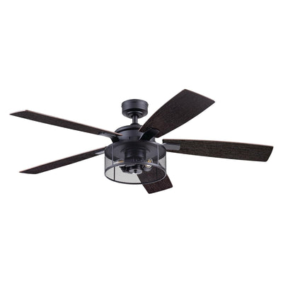Honeywell Carnegie Ceiling Fan, Quiet Motor and Remote Control, 52" (Used)