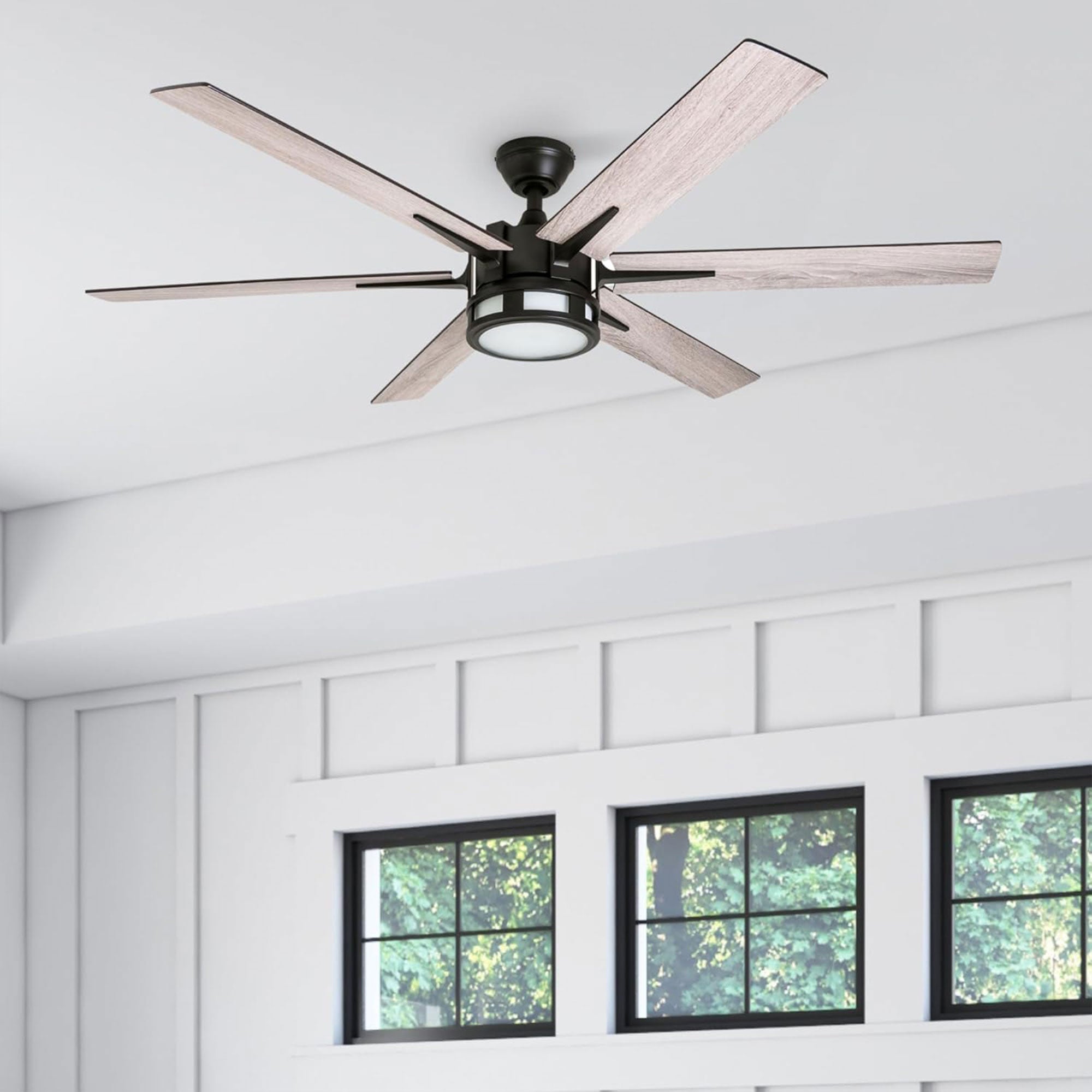 Honeywell Kaliza Ceiling Fan with Quiet Motor and Remote Control, 56"(For Parts)