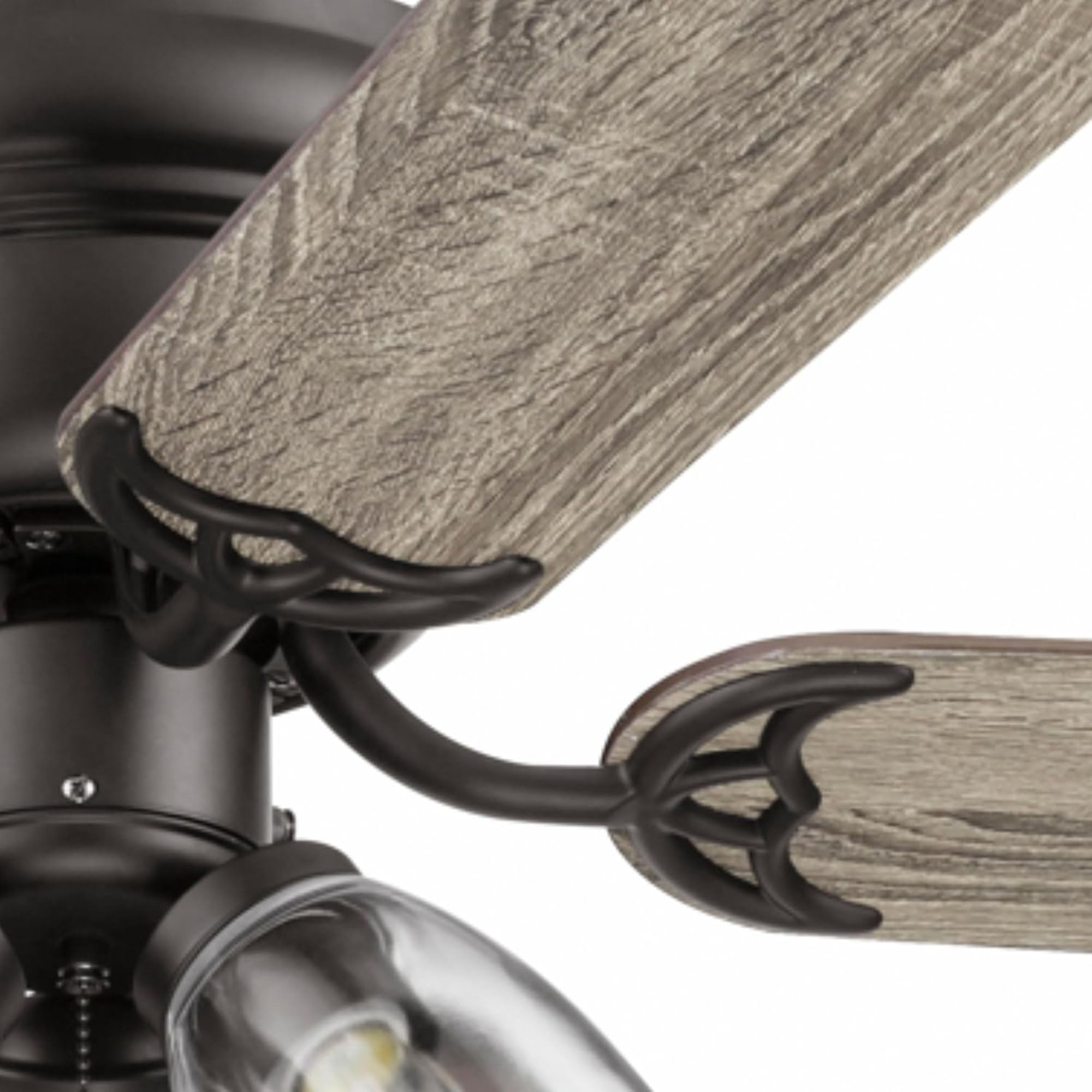 Portage Bay Renton Ceiling Fan with Reversible Motor, 52 Inch, Bronze (Open Box)