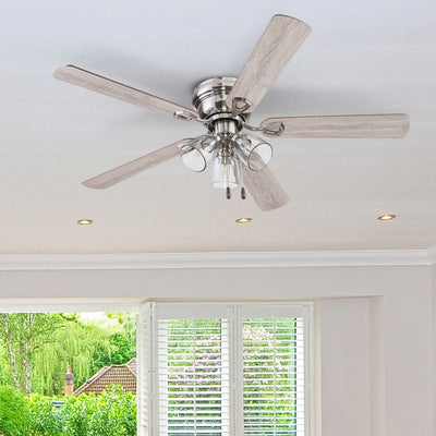 Portage Bay Renton Ceiling Fan with Quiet, Reversible Motor, 52" (Open Box) - VMInnovations