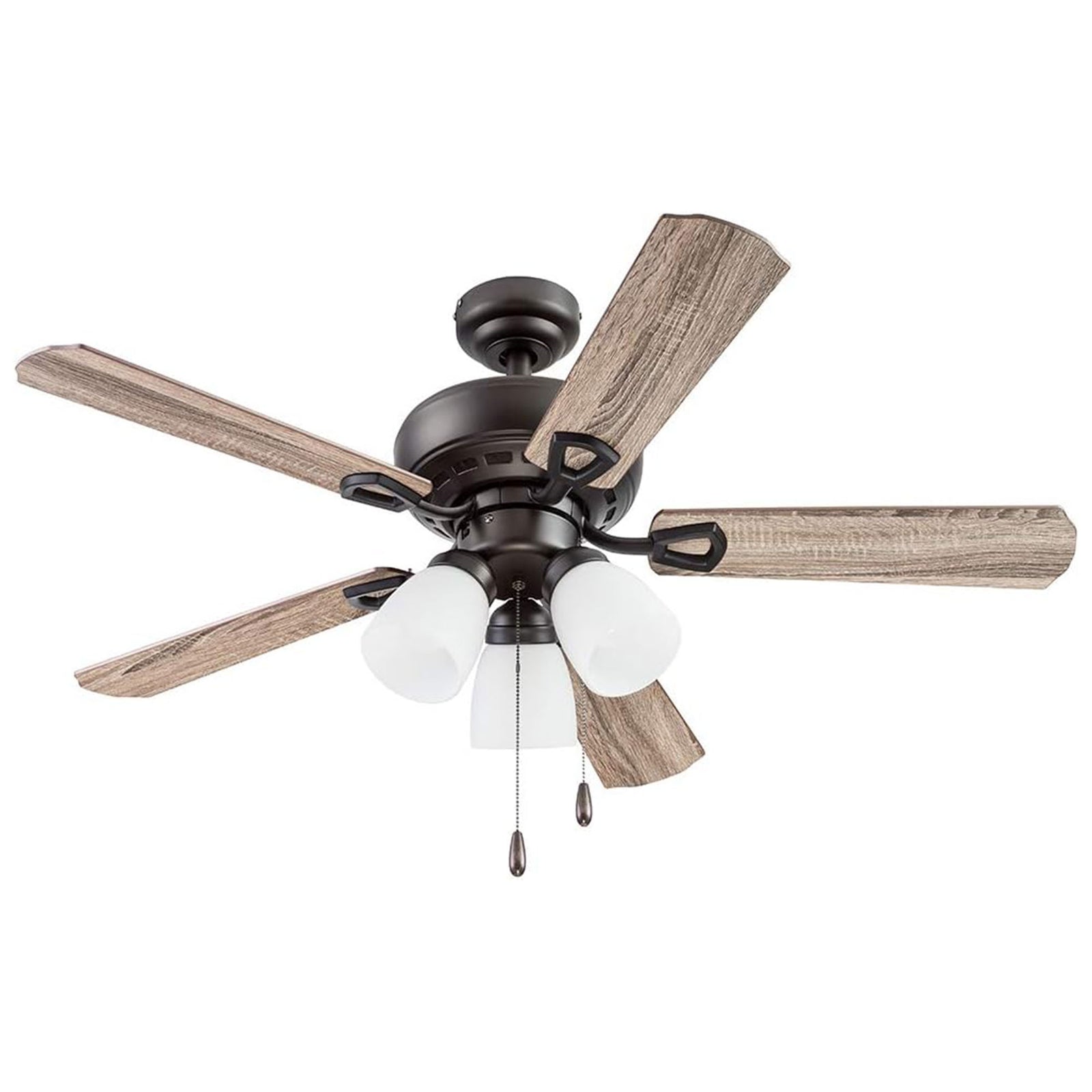 Portage Bay Miller Park Ceiling Fan w/ 5 Reversible Blades & Motor 44"(Open Box) - VMInnovations