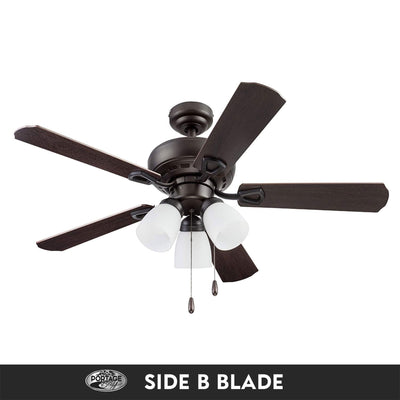 Portage Bay Miller Park Ceiling Fan w/ 5 Reversible Blades & Motor 44"(Open Box)