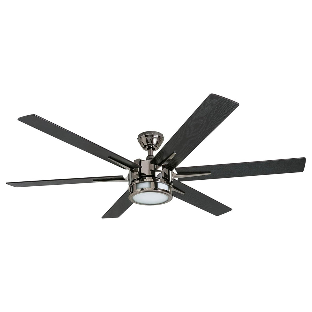 Honeywell Ceiling Fan, Quiet Motor & Remote, 56", Matte Nickel (For Parts)