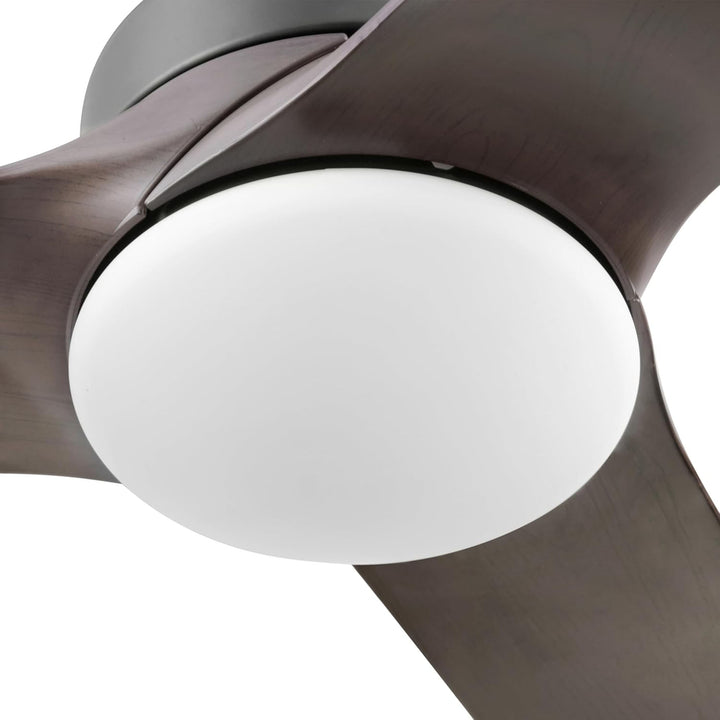 Honeywell Lynton 52" Ceiling Fan w/ Remote, & Reversible Blades, Matte Black