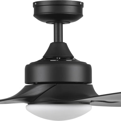 Honeywell Lynton 52" Ceiling Fan w/ Remote, & Reversible Blades, Matte Black - VMInnovations