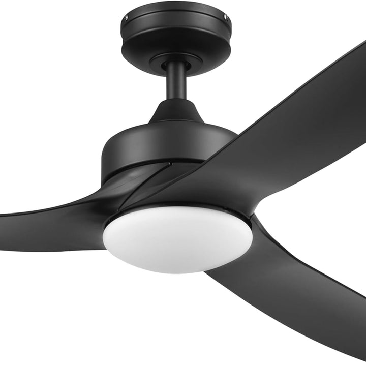 Honeywell Lynton 52" Ceiling Fan w/ Remote, & Reversible Blades Black (Open Box)
