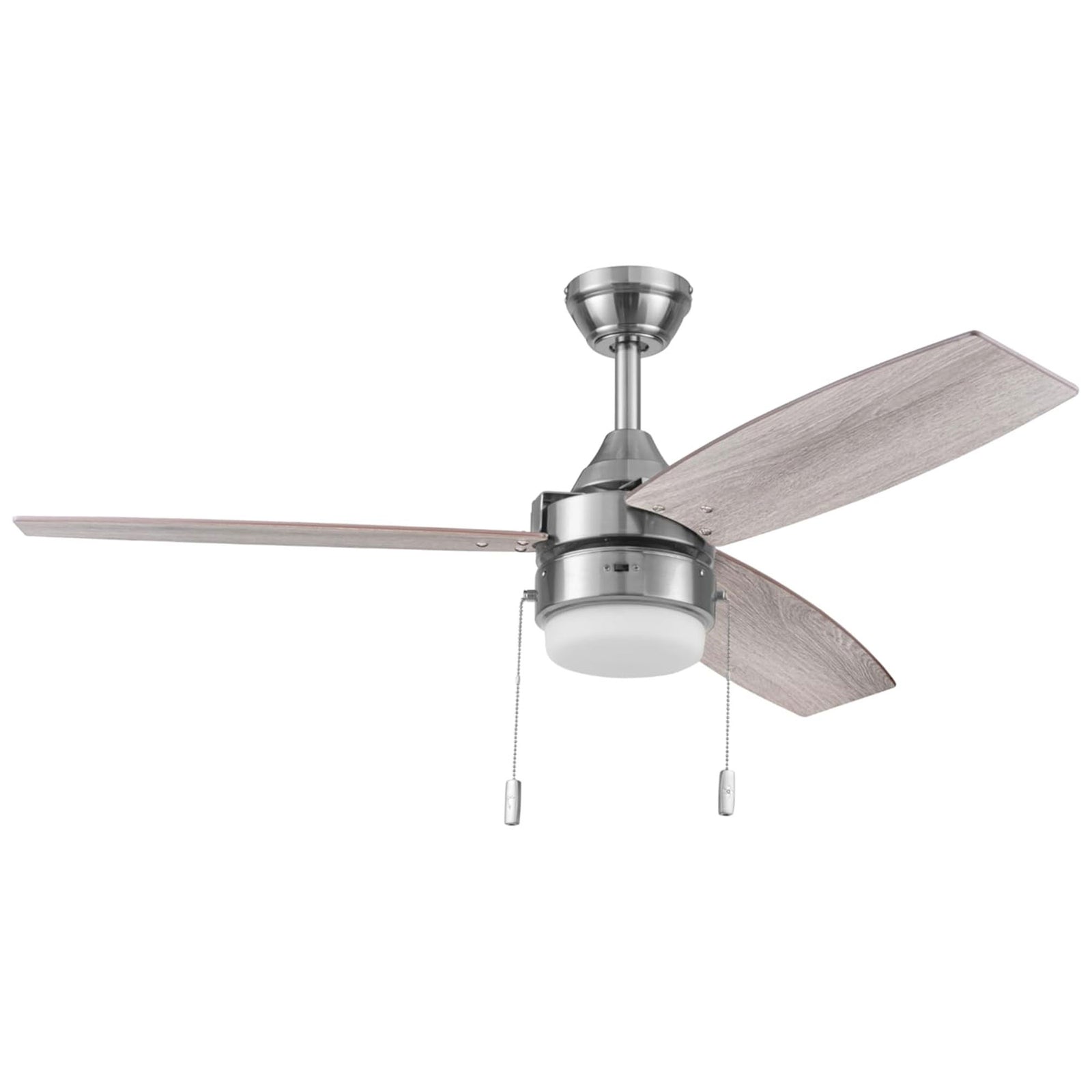 Honeywell Berryhill Ceiling Fan, Quiet Motor and Pull Chain, 48", Matte Black - VMInnovations