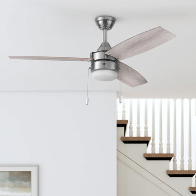Honeywell Berryhill Ceiling Fan, Quiet Motor and Pull Chain, 48" (Open Box)