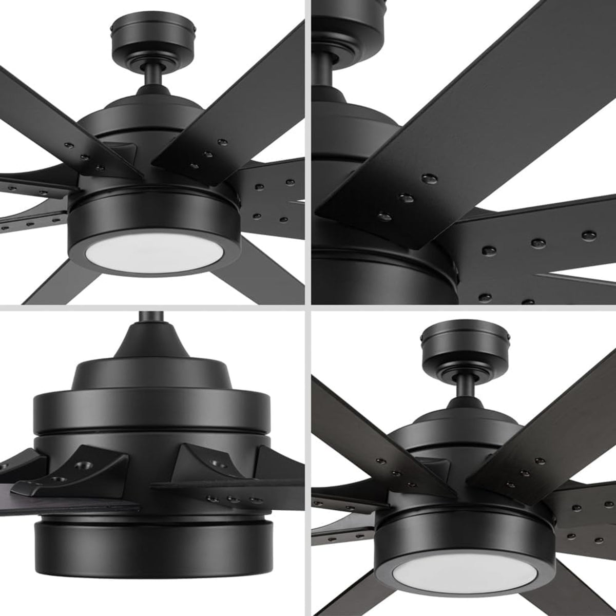 Honeywell Xerxes 62" Ceiling Fan w/ Remote, & Reversible Blades (Open Box)