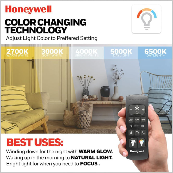 Honeywell Xerxes 70" Ceiling Fan w/ Remote Control & Reversible Blades(Open Box)