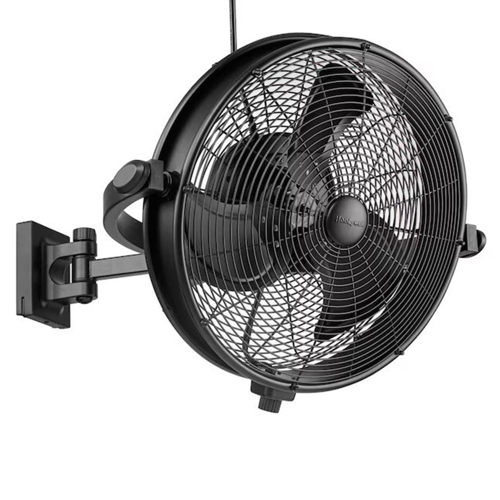 Honeywell Outdoor Wall Fan Remote Quiet 18" XL Mount Adjustable, Blk (Open Box) - VMInnovations