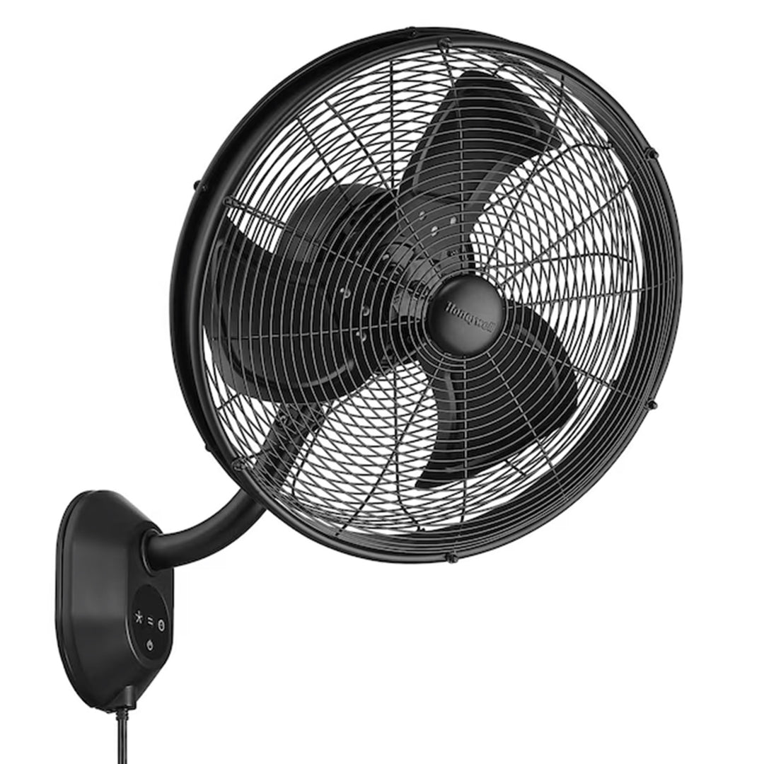 Honeywell 18" Wall Mount Outdoor Oscillating Airflow Fan and Remote (Used)