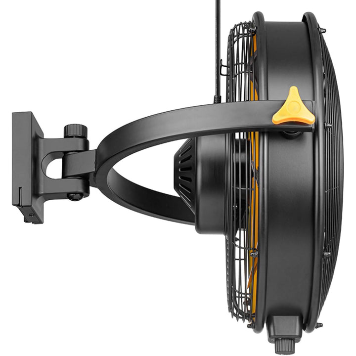 Mule Garage Fan XL w/ Remote, 18 Inch Wall Mount Fan for Workshop or Home Gym