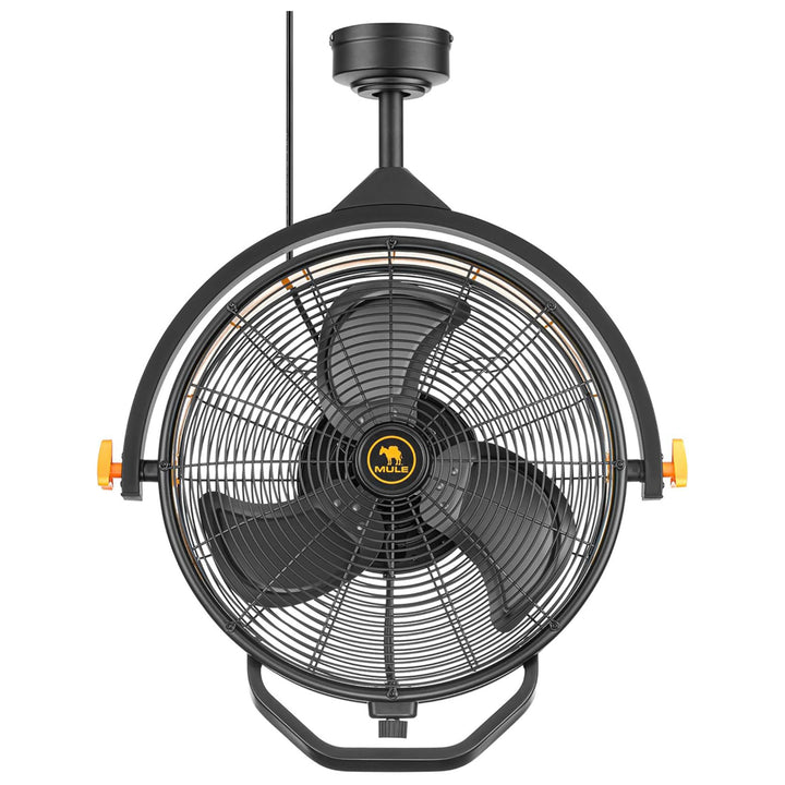 Mule 18" Fan XL, Dual Height Ceiling Mounting, Standard 3-Prong Plug (Open Box)