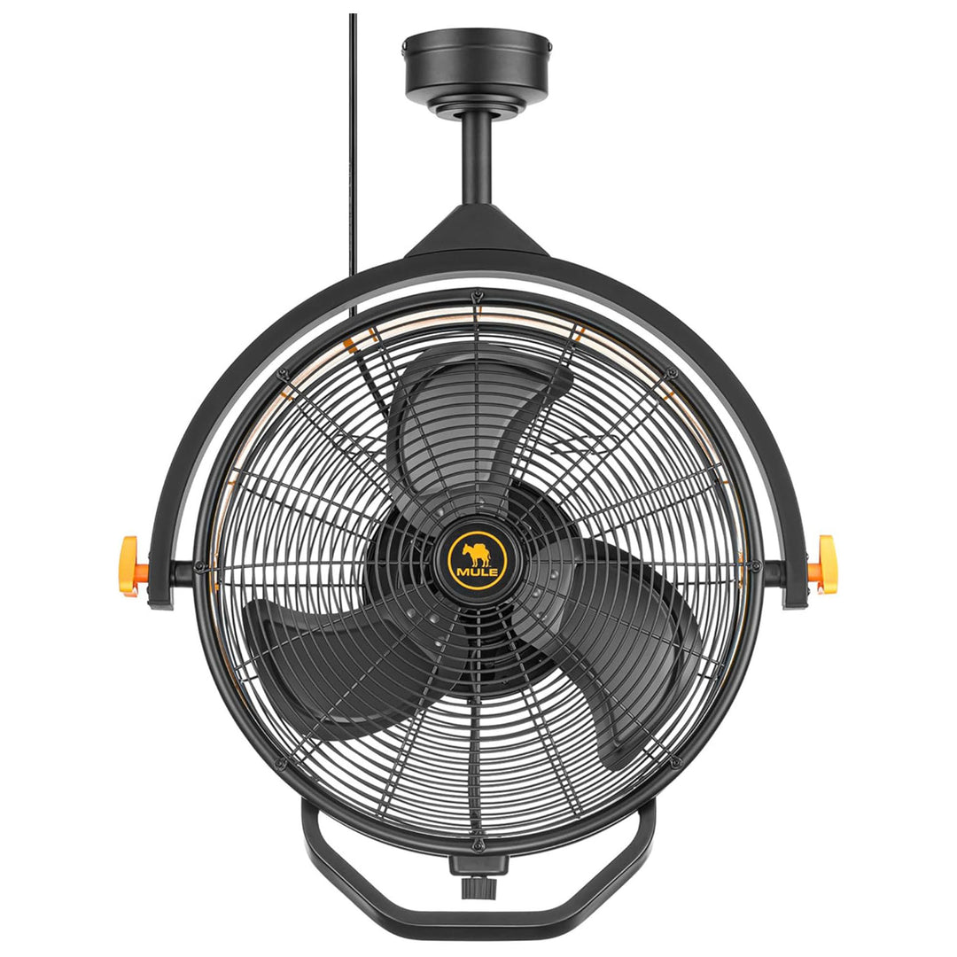 Mule 18" Fan XL, Dual Height Ceiling Mounting, Standard 3-Prong Plug (Open Box)