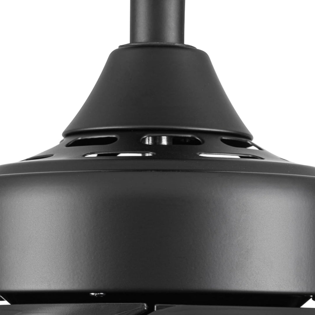 Honeywell 52" Ceiling Fan w/ Remote, & Reversible Blades, Matte Black (Open Box)