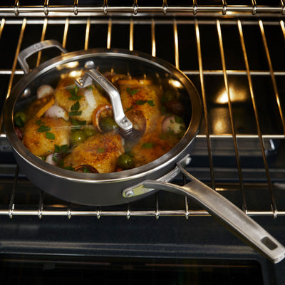 Calphalon Premier Hard-Anodized Nonstick Aluminum Cookware Set, 13-Piece Set (For Parts)
