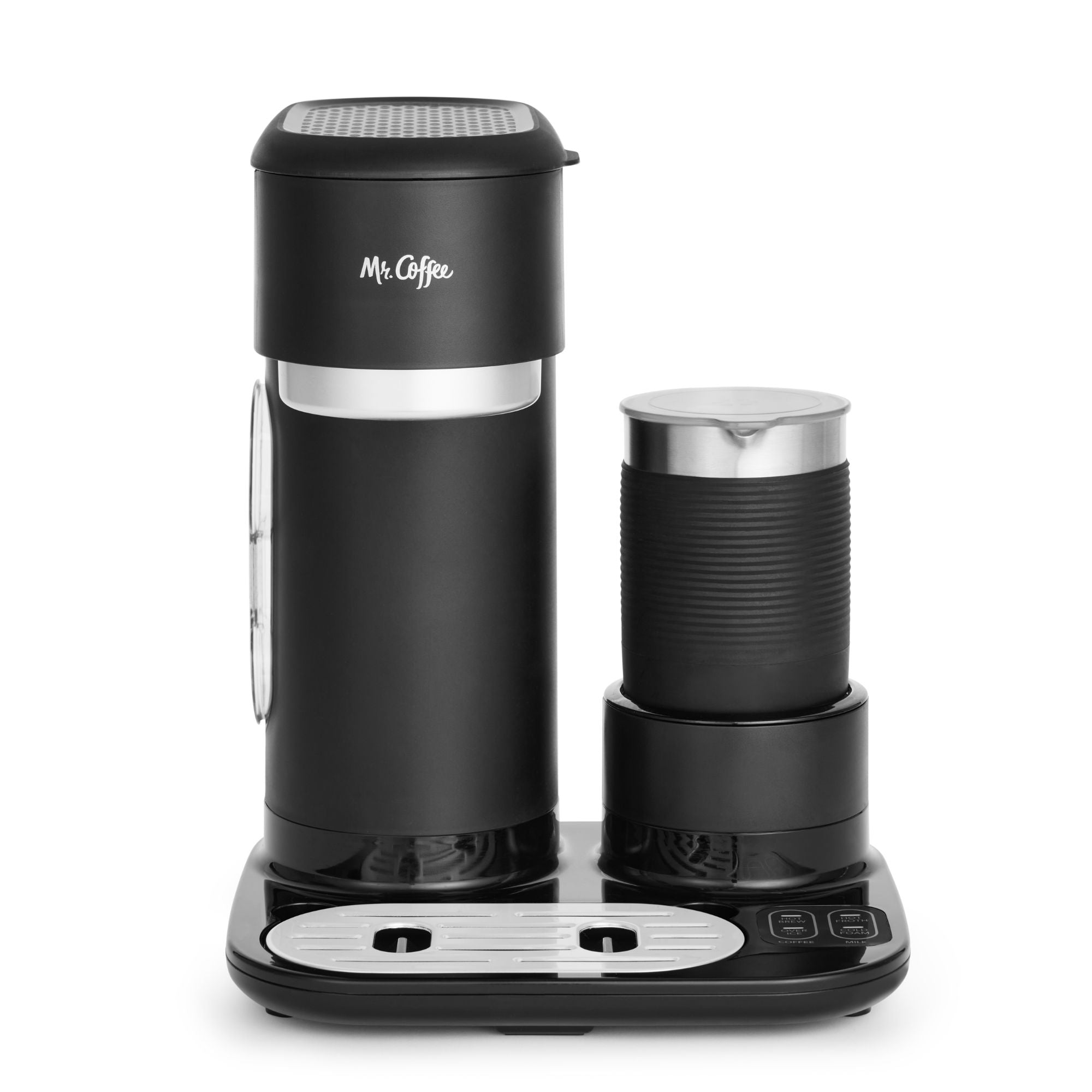 Mr. Coffee 4-in-1 Single Serve Coffee Maker with Milk Frother and Tumbler (Used)
