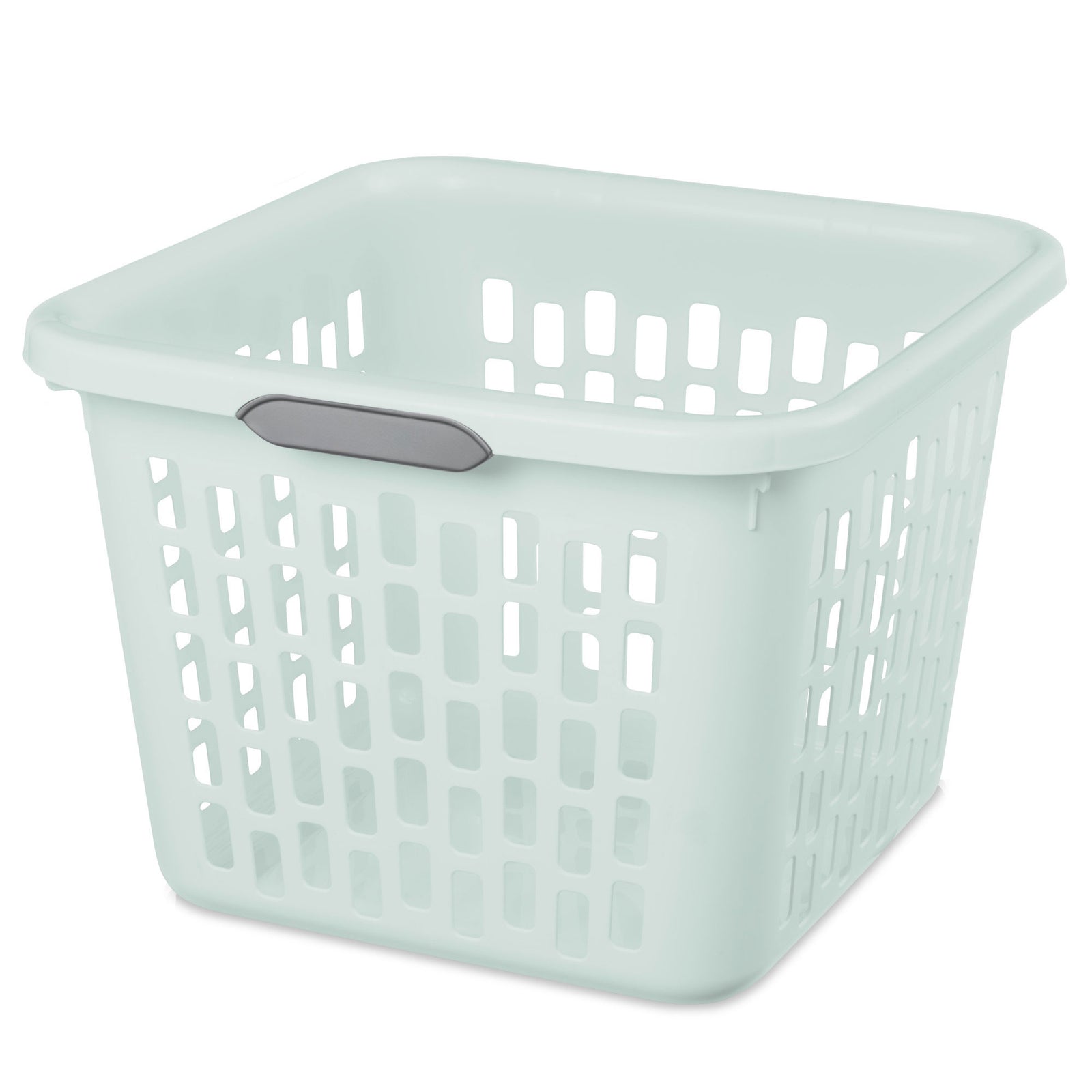Sterilite Laundry Basket, 1.5 Bushel Plastic Hamper with Handles, Mint, 24 Pack - VMInnovations