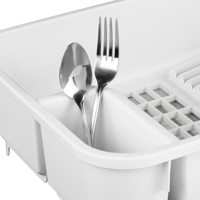 Sterilite Sink Set, Kitchen Inclined Drain Board for Flatware & Cutlery, 6 Pack