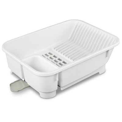 Sterilite Sink Set, Kitchen Inclined Drain Board for Flatware & Cutlery, 6 Pack