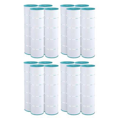 Hurricane 16 Pack HF7487-04 Advanced Pool and Spa Filter Cartridge Replacement