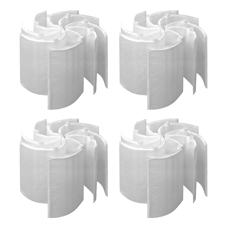 Hurricane 4 Pack HF-DE24-SET 24 sq ft DE Grid Filter Replacement w/ 7 Full Grids