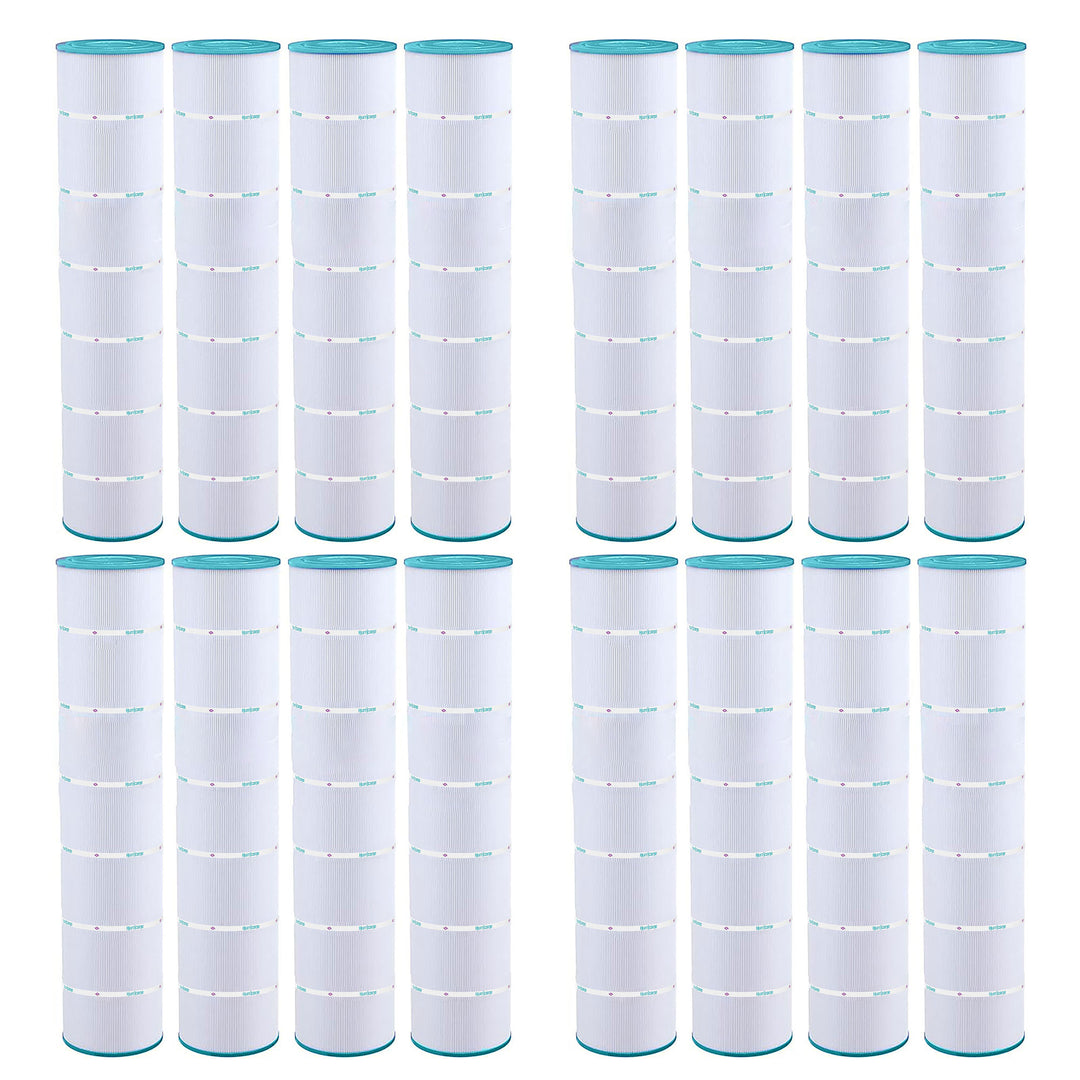 Hurricane 16 Pack HF7494-04 Advanced Pool and Spa Filter Cartridge Replacement