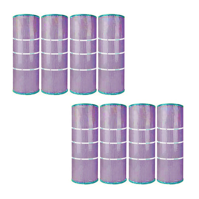 Hurricane 8 Pack HF7477-04P Platinum Purple Pool and Spa Cartridge Replacement