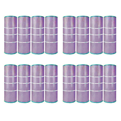 Hurricane 16 Pack HF7477-04P Platinum Purple Pool and Spa Cartridge Replacement