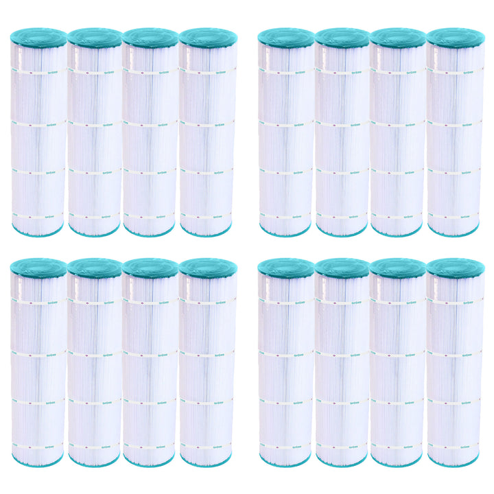 Hurricane 16 Pack HF7489-04 Advanced Pool and Spa Filter Cartridge Replacement