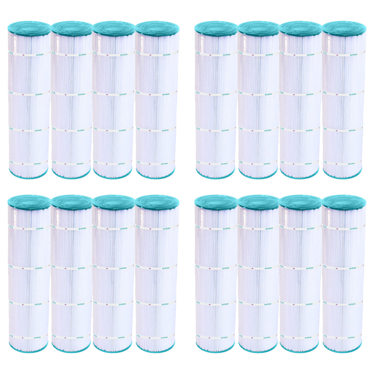 Hurricane 16 Pack HF7489-04 Advanced Pool and Spa Filter Cartridge Replacement - VMInnovations