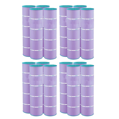 Hurricane 16 Pack HF7459-04P Platinum Purple Pool Filter Cartridge Replacement