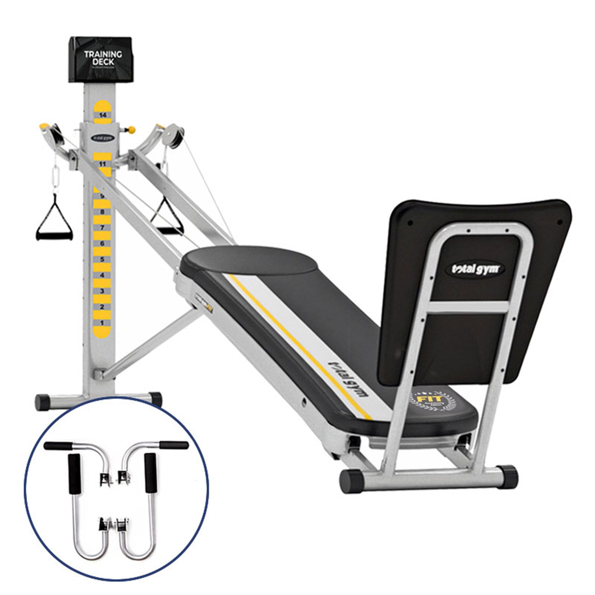 Total Gym FIT Anniversary Edition, Home Gym Equipment w/ 14 Levels of Resistance - VMInnovations