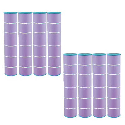 Hurricane 8 Pack HF7482-04P Platinum Purple Spa Filter Cartridge Replacement