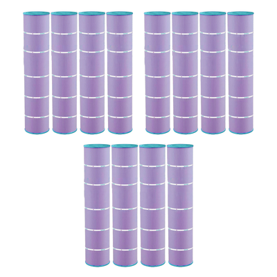 Hurricane 12 Pack HF7482-04P Platinum Purple Spa Filter Cartridge Replacement