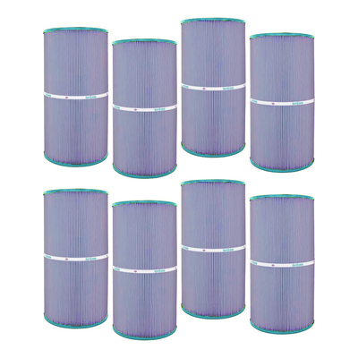 Hurricane 8 Pack HF7469-04P Platinum Purple Pool Filter Cartridge Replacement