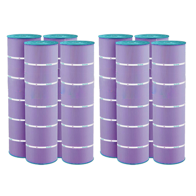 Hurricane 8 Pack HF7488-04P Platinum Purple Pool Filter Cartridge Replacement