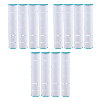 Hurricane 12 Pack HF7482-04 Advanced Pool and Spa Filter Cartridge Replacement