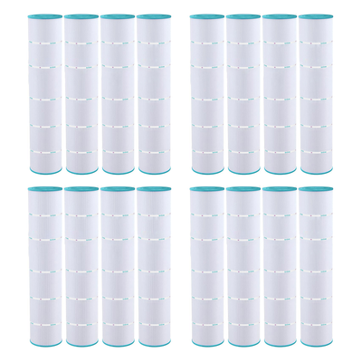 Hurricane 16 Pack HF7482-04 Advanced Pool and Spa Filter Cartridge Replacement