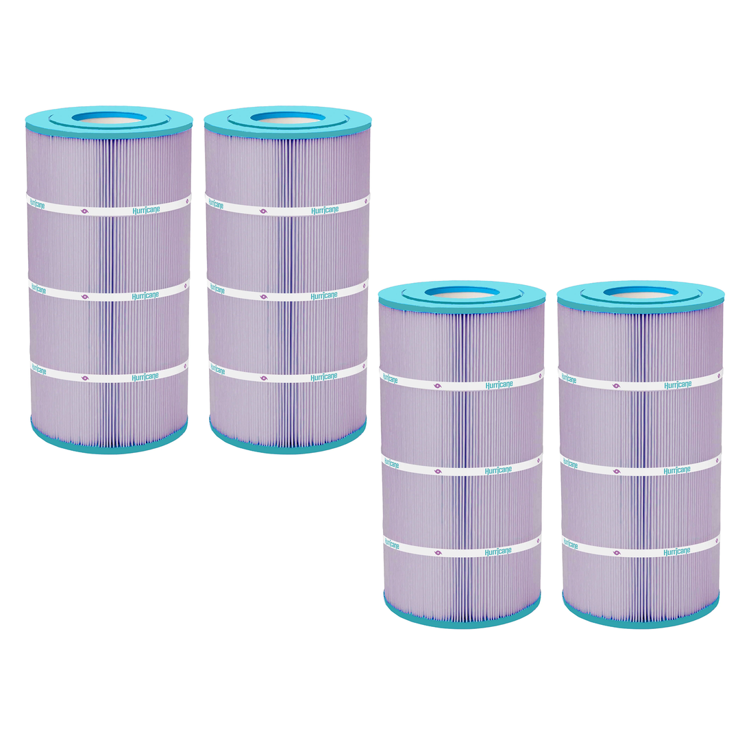 Hurricane Filters 4 Pack HF8409 Platinum Purple Spa Filter Cartridge Replacement