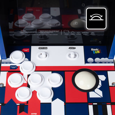 Arcade Classics Atari Asteroids Counter Series Arcade Game (Open Box) - VMInnovations